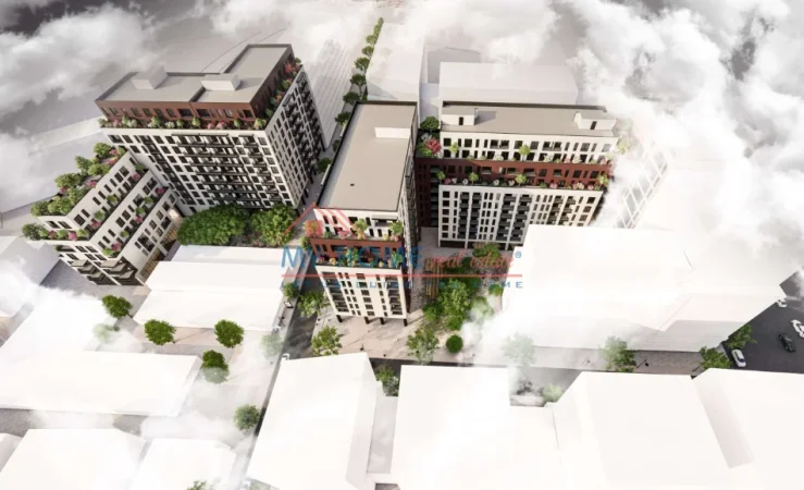 Tirane, shitet apartament 1+1+Ballkon Kati 1, 72 m² 130.000 € (Rruga Dritan Hoxha, Kompleksi Aura)