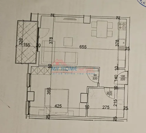 Tirane, shitet apartament 1+1+Ballkon Kati 1, 72 m² 130.000 € (Rruga Dritan Hoxha, Kompleksi Aura)