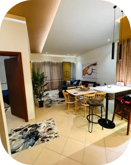 Tirane, jepet me qera apartament 1+1+Ballkon Kati 3, 76 m² 650 € (Rruga Bill Klinton)
