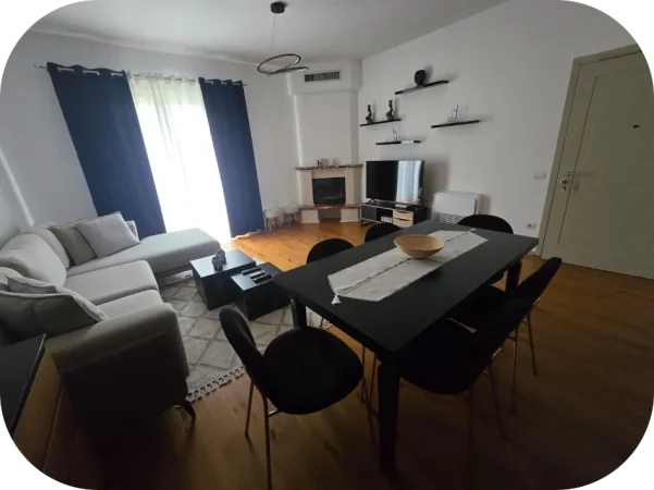 Tirane, jepet me qera apartament 2+1+Ballkon Kati 0, 140 m² 1.200 € (Secret Garden Residence , TEG)