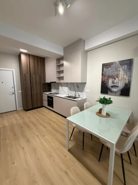 Tirane, jepet me qera apartament 1+1+Ballkon Kati 3, 60 m² 450 € (Rruga Pasho Hysa)