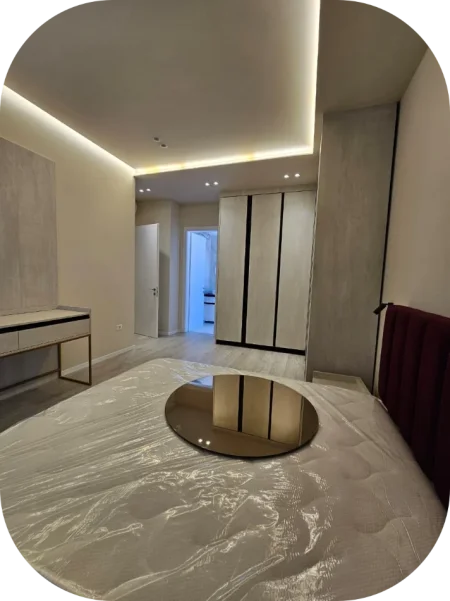Tirane, jepet me qera apartament 2+1+Ballkon Kati 5, 115 m² 1.600 € (Kompleksi Delijorgji, Tiranë)