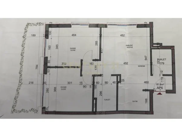 Tirane, jepet me qera apartament 2+1+Ballkon Kati 0, 92 m² 1.400 € 