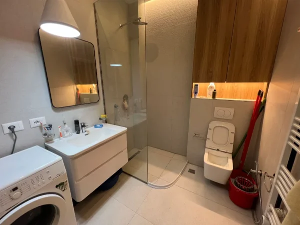 Tirane, jepet me qera apartament 1+1 Kati 1, 55 m² 500 € (Don Bosko)