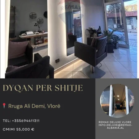 Vlore, shitet ambjent biznesi Kati 0, 38 m² 55.000 € (Rruga Ali Demi, pranë Spitalit, Vlorë)