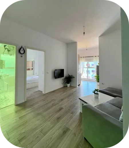 Tirane, shitet apartament 2+1+Ballkon Kati 4, 70 m² 120.870 € (Rezidenca Mangalem 21, Ali Demi)