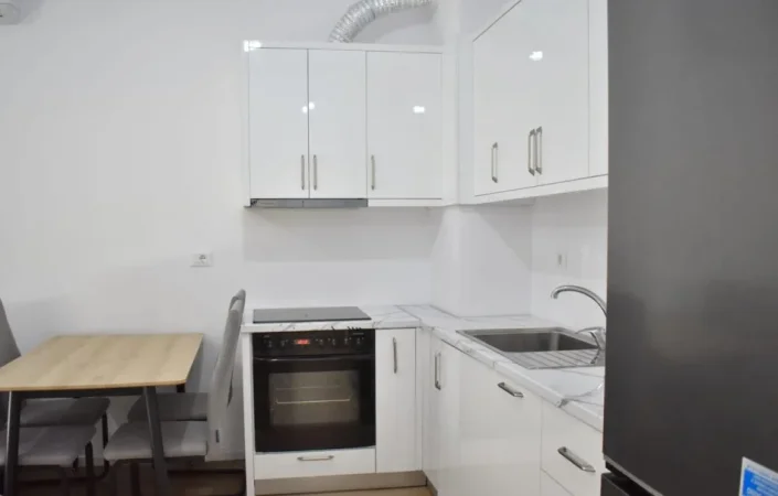 Tirane, jepet me qera apartament 1+1 Kati 5, 60 m² 450 € (Ali Demi)