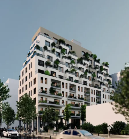 Tirane, shitet apartament 1+1 Kati 4, 72 m² 187.980 € (MINISTRIA E JASHTME,SOL RESIDENCE)