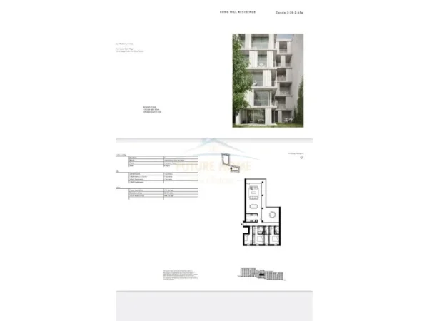 Tirane, shitet apartament 3+1 Kati 2, 196 m² (“By Long Hill Residences”, Mjull-Bathore, Tiranë)