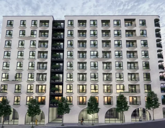 Shqiperi, jepet me qera apartament 2+1 , 98 m² 129.000 € (paskuqan)