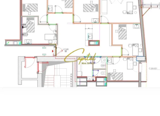 Tirane, jepet me qera zyre Kati 7, 150 m² 5.000 € (REZIDENCA VERTICAL FOREST)