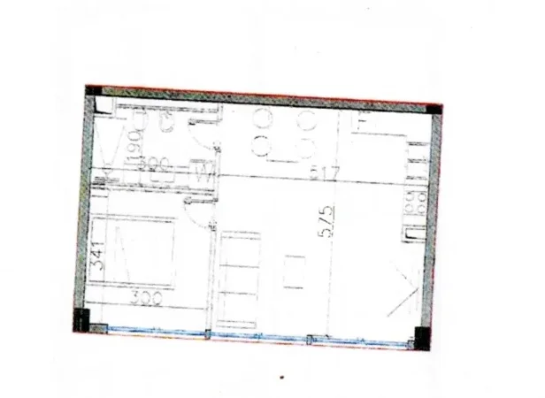 Vlore, shitet apartament 1+1 Kati 1, 65 m² 181.720 € (Dhermi)