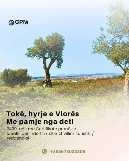 Vlore, shitet toke , 2.430 m² 145.800 € 