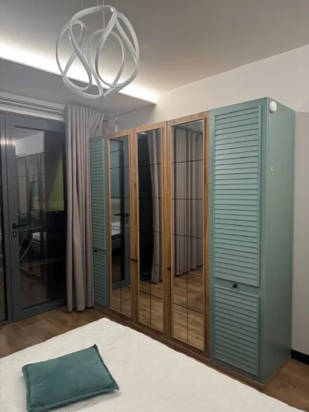 Tirane, jap me qera apartament 1+1+Ballkon Kati 3, 70 m² 550 € (Rezidenca Alba)