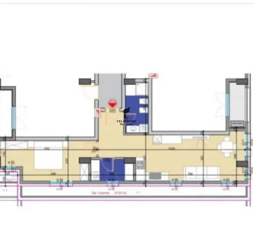 Tirane, shitet apartament 1+1 Kati 5, 85 m² 168.000 € (ALI DEMI)