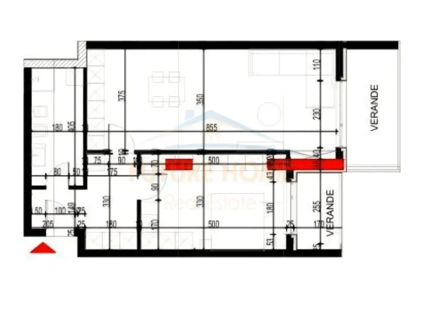 Tirane, shitet apartament 1+1 , 93 m² 87.000 € (Paskuqan)