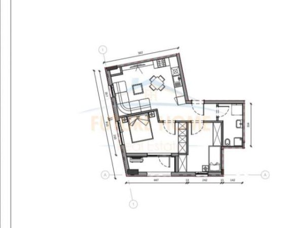 Tirane, shitet apartament 2+1 Kati 4, 75 m² 89.500 Euro (Rezidenca Kaimi)