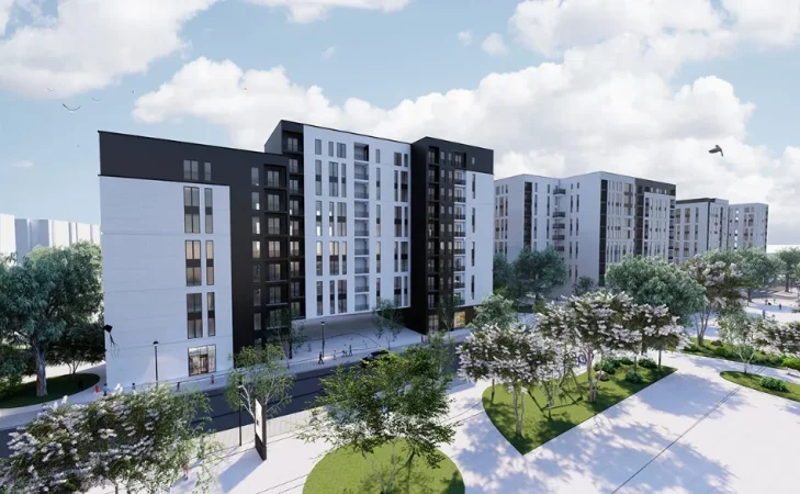Tirane, shitet apartament 2+1 Kati 9, 104 m² 197.809 € (5 Maj , Rruga Mergim Cano)