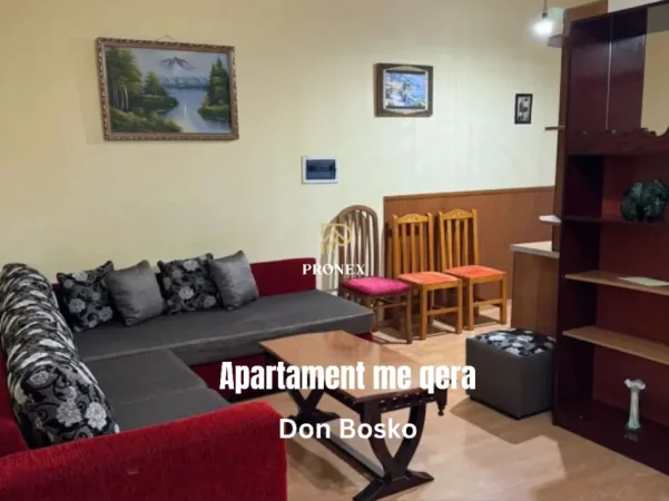 Tirane, jepet me qera apartament 2+1 Kati 3, 85 m² 600 € (Don Bosko)