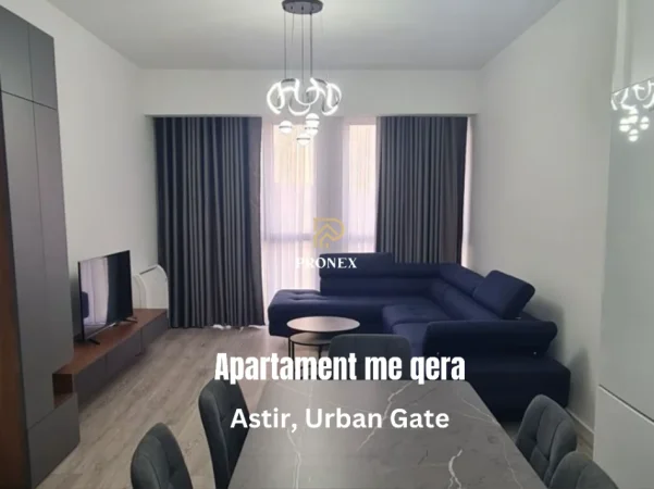 Tirane, jepet me qera apartament 1+1 Kati 2, 66 m² 468 € (Astir, Urban Gate)