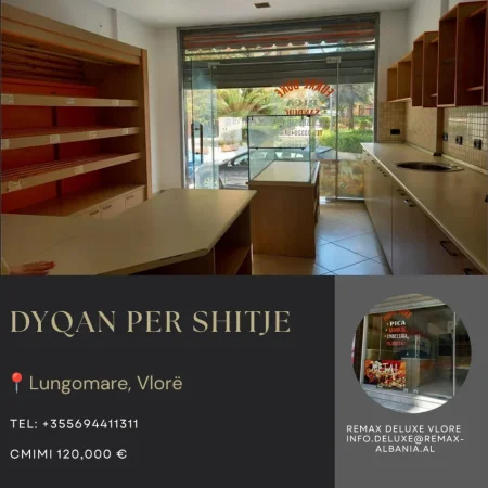 Vlore - Lungomare, shitet ambjent biznesi Kati 0, 65 m² 120.000 € (Lungomare, Vlorë)