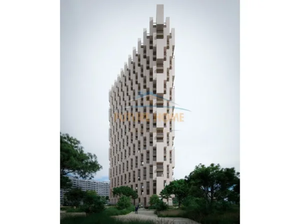 Tirane, shitet apartament Kati 9, 124 m² 205.000 € (Rruga 5 Maji, Code of Shadows Residence.)