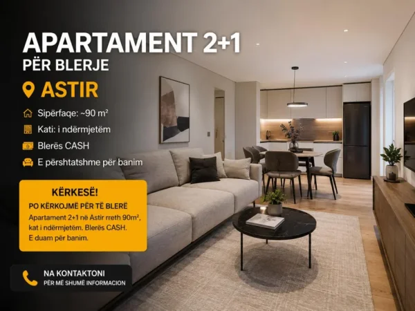 Kerkese per blerje apartamenti