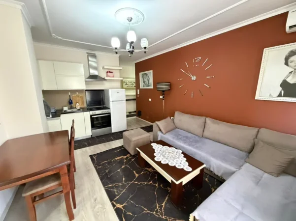 Tirane, jepet me qera apartament 1+1 Kati 4, (21 dhjetori)