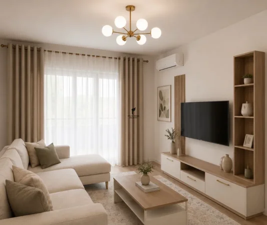 Tirane, jepet me qera apartament 1+1 Kati 7, 78 m² 550 € (5 MAJI)