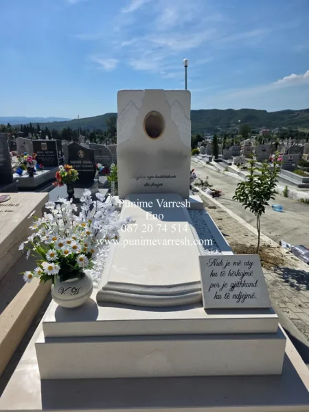 Tirane, ofroj Punime Varresh Eno Tufine - Model I Vecant Mermeri - Koka Me Reliev Malesh