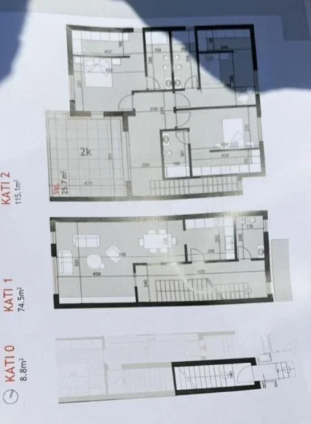 Tirane, shitet apartament duplex , 224 m² 443.940 € (teg , lunder , farke , mjull-bathore , mullet)