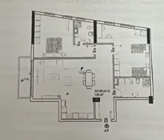 Tirane, shitet apartament 2+1 Kati 5, 160 m² 320.000 € (KOPSHTI BOTANIK)