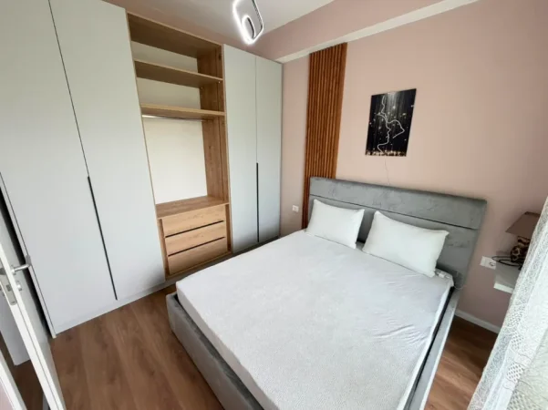 Tirane, jepet me qera apartament 1+1 Kati 2, 58 m² (Ali Demi)