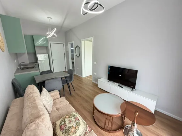 Tirane, jepet me qera apartament 1+1 Kati 2, 58 m² (Ali Demi)