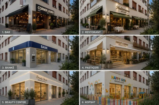 Tirane, jepet me qera ambjent biznesi , 201 m² 3.000 €