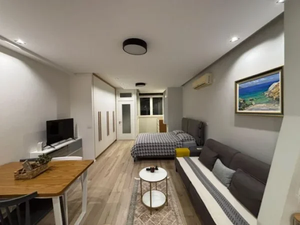 Tirane, jepet me qera garsonier Kati 9, 40 m² 450 € (qyteti studenti , vilat gjermane , sauk)