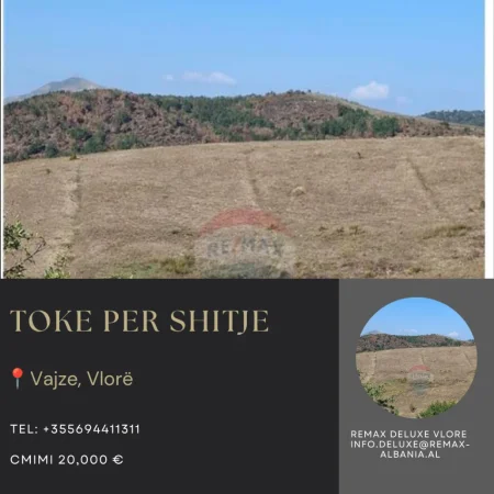 Vlore, shitet toke , 7.000 m² (Vajze, Vlore)