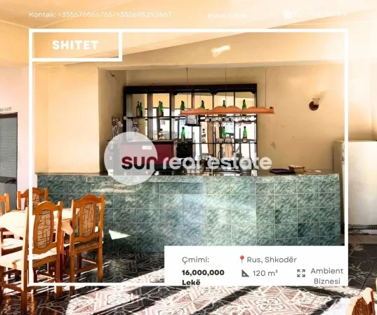 Shkoder, shes ambjent biznesi Kati 1, 120 m² (RUS)