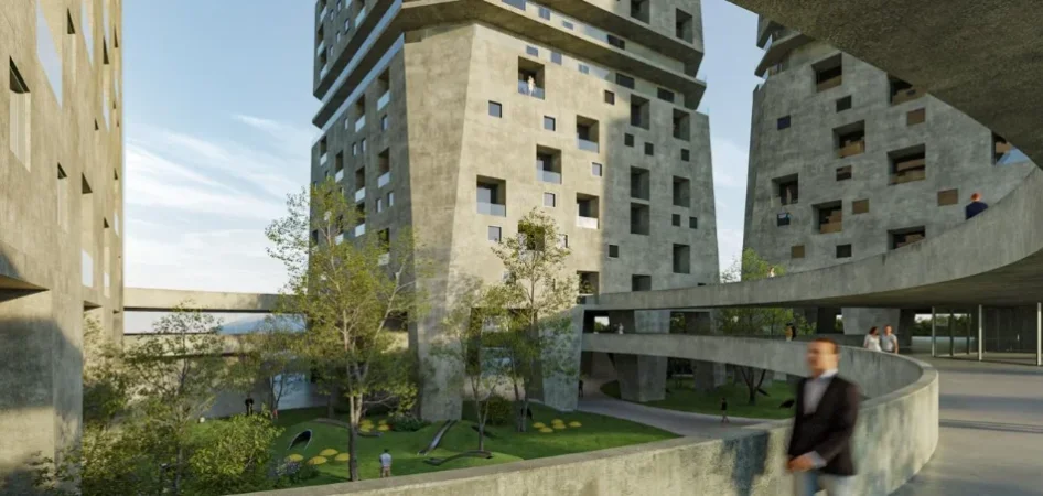 Tirane, shitet apartament 2+1+Ballkon Kati 15, 125 m² 225.306 € (Shqiponja Square Building)