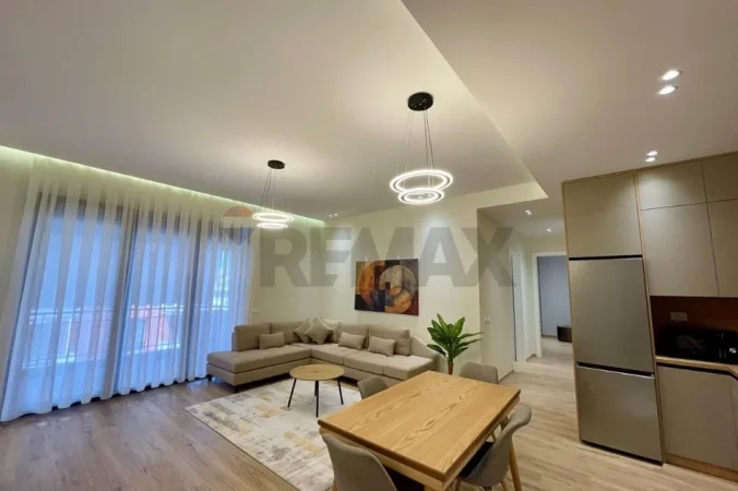 Tirane, jepet me qera apartament 2+1+Aneks+Ballkon Kati 4, 122 m² 1.200 € (Delijorgj)