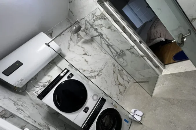 Tirane, jepet me qera apartament 1+1 Kati 1, 65 m² 600 € (Tregu Elektrik)