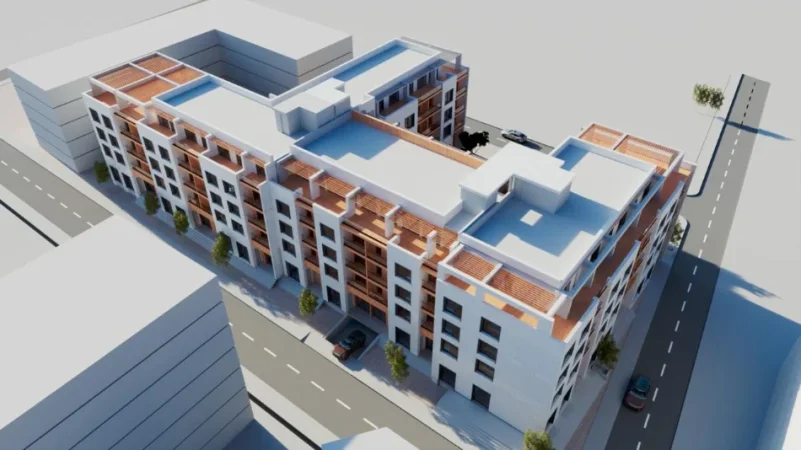 Golem, shitet apartament 1+1+Ballkon Kati 3, 73 m² 92.000 € 