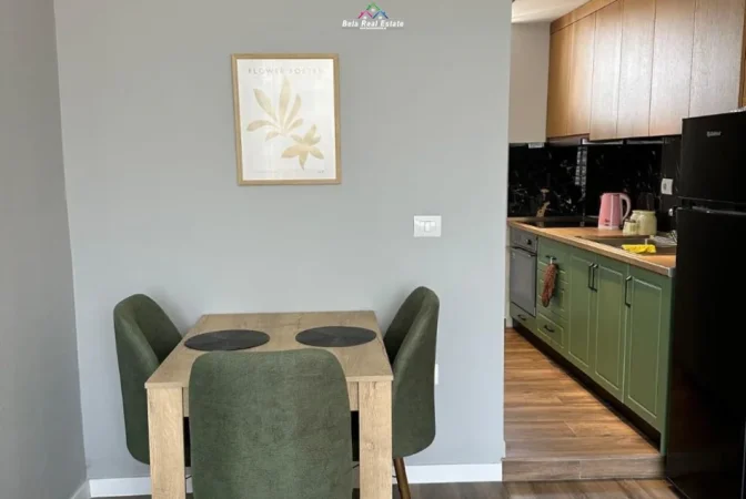 Tirane, jepet me qera apartament 1+1+Ballkon Kati 5, 65 m² 700 € (pazari i ri)