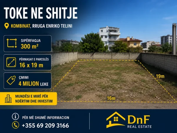 Tirane, shitet truall , 300 m² (Kombinat)