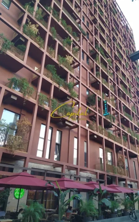 Tirane, jepet me qera zyre Kati 2, 103 m² 1.070 € (REZIDENCA GARDEN BUILDING)