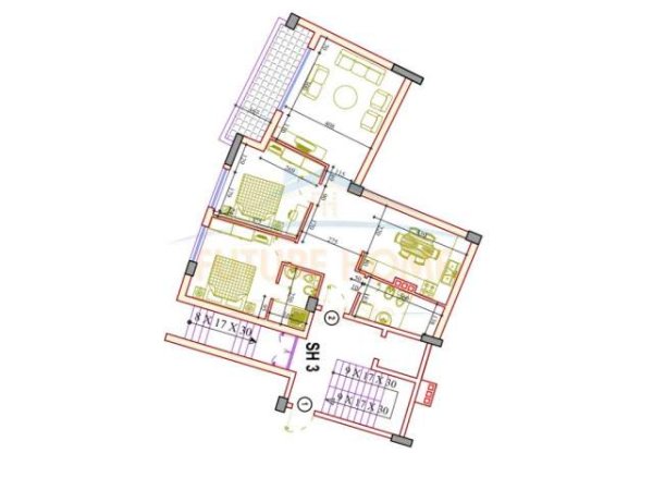 Tirane, shitet apartament Kati 0, 127 m² 178.000 Euro (Kopshti Botanik)