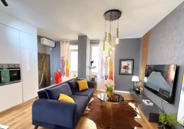 Tirane, jepet me qera apartament 1+1 Kati 6, 77 m² 750 € (21 DHJETORI)