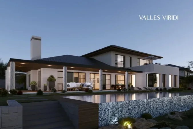 Tirane, shitet Vile Vile 2 Katshe , 1.261 m² 2.500.000 € (Valles Viridi Residence, TEG )