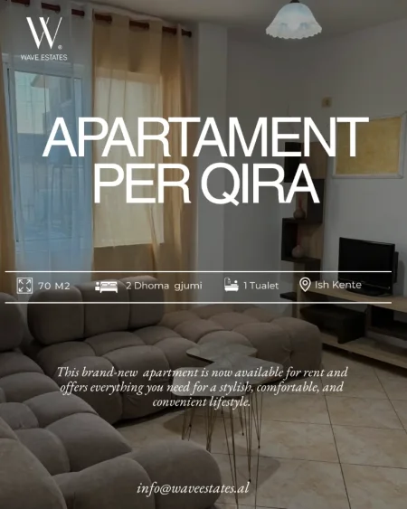 Durres, jepet me qera 2+1 , 70 m² (Ish Rajoni)