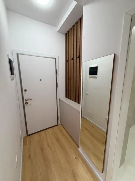 Tirane, jepet me qera apartament 1+1 Kati 9, 60 m² (Ali Demi)